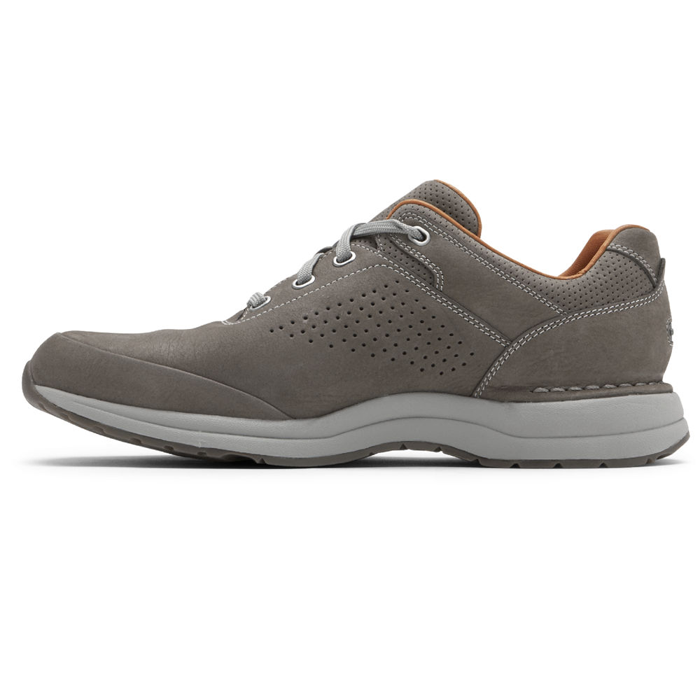 Rockport Sneakers For Mens Dark Grey - Edge Hill 2 Plain Toe - EM2907563